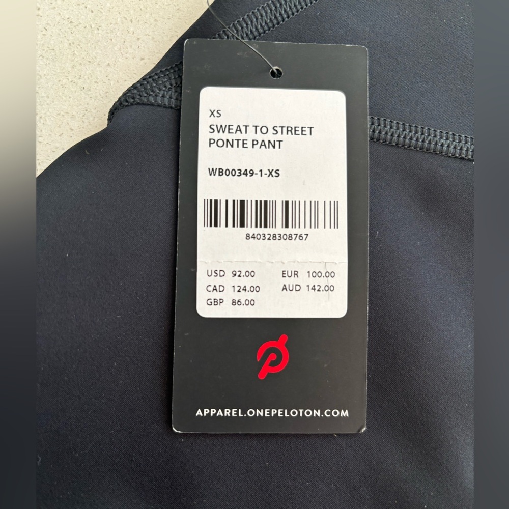 PELOTON Sweat To Street Ponte Pant/Leggings - Picture 7 of 8